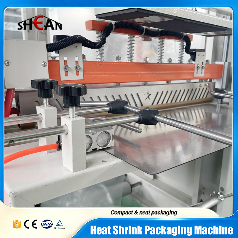Automatic Sleeve Sealing And Jet Heat Shrink Machine For Drinks Mineral Water Pack Seasoning Bottle Food Box Shrink Wrapper