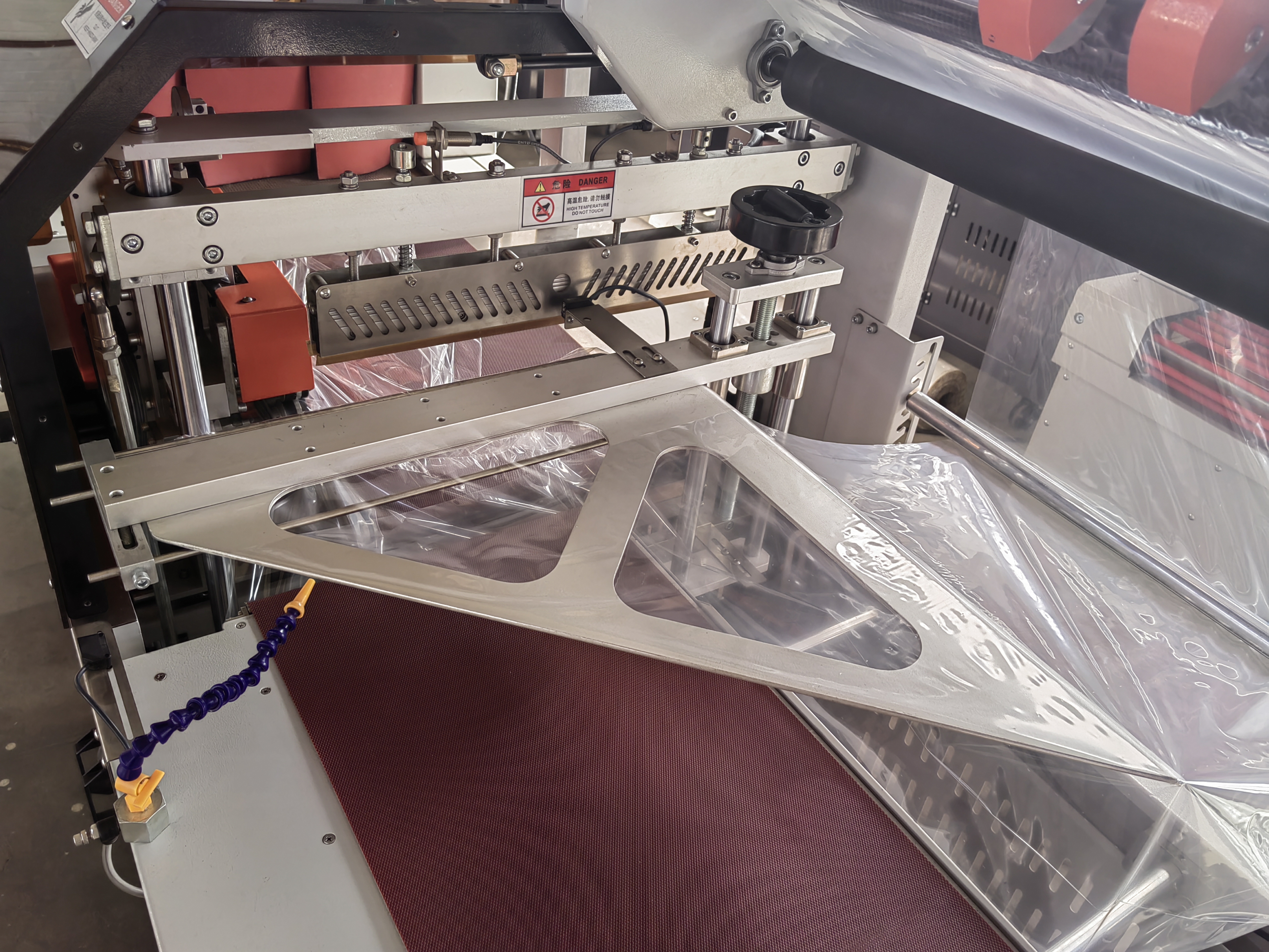 Automatic Carton Box Side Sealer Wrapper Shrink Wrapping Packaging Machine with Heat Tunnel