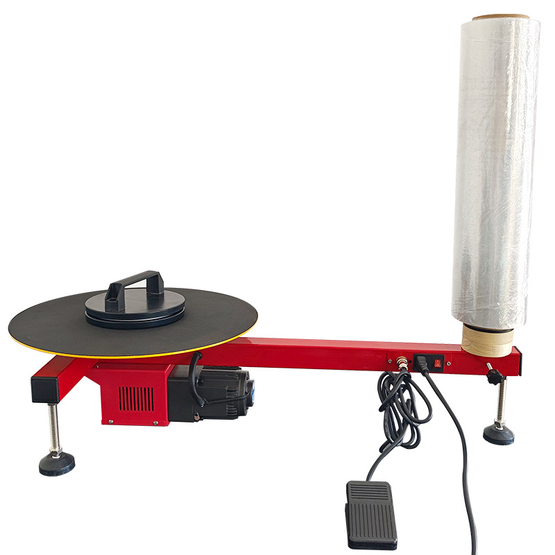 Stretch Film Wrapping Machine For Desktop Stretch Film Wrapper