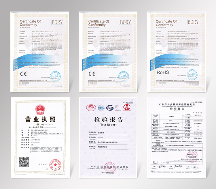 Certificates