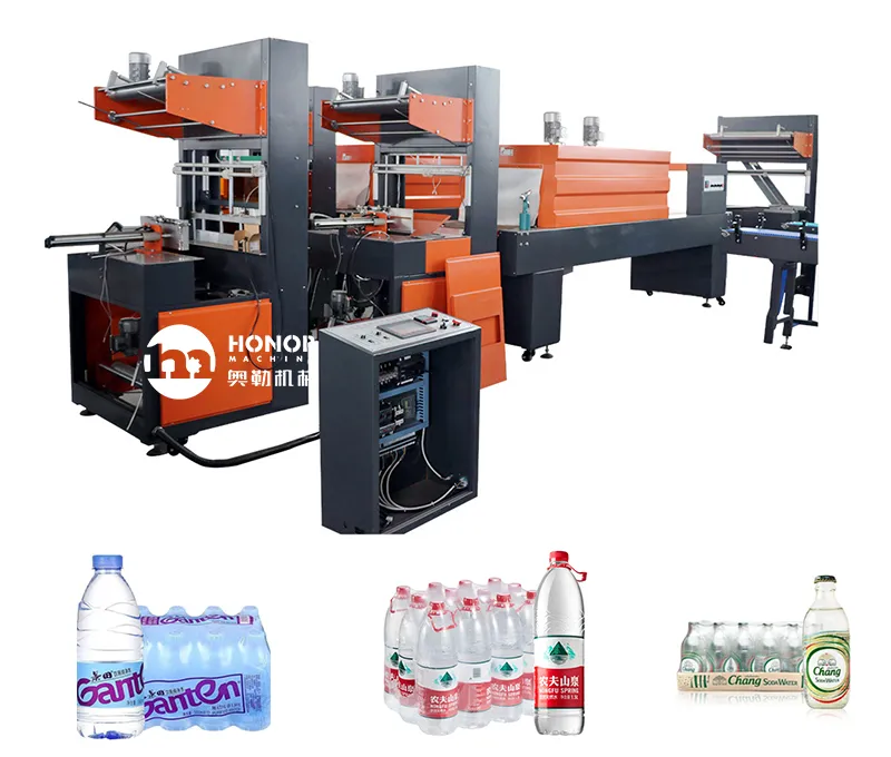 Automatic Shrink Wrapping Machine Front View