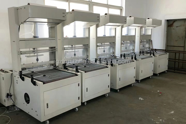 Fully Automatic Big Small Carton case Large Bottle Box Shrink Wrapping Machine for