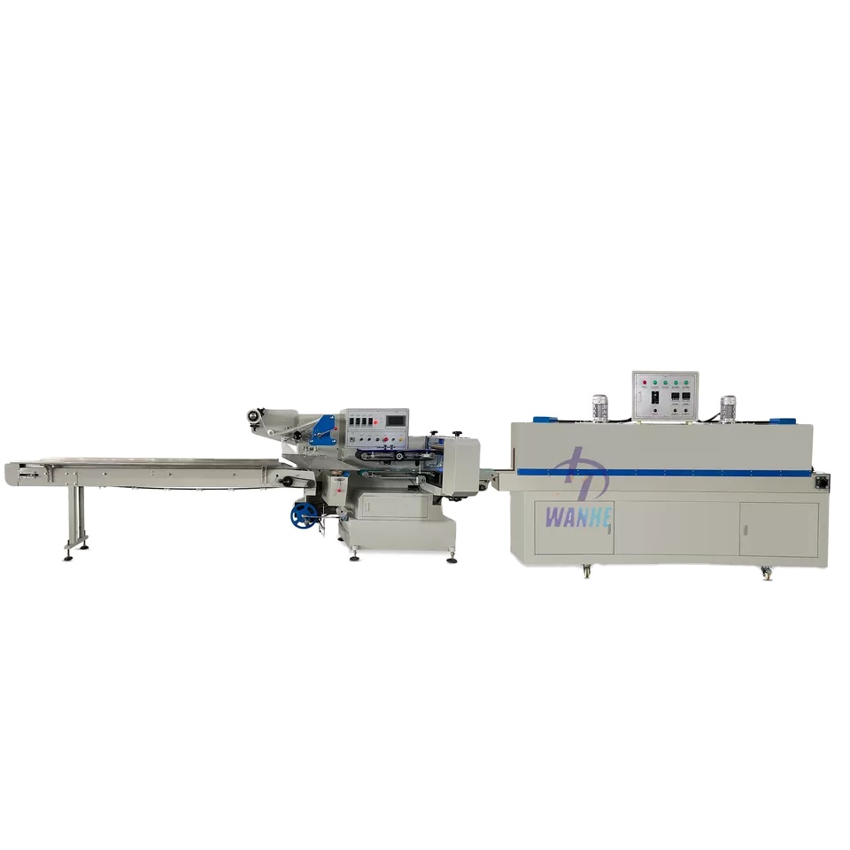 KDS-600 Automatic Heat Shrink Packaging Machine Flow Wrapper /pillow Horizontal Packaging Machine