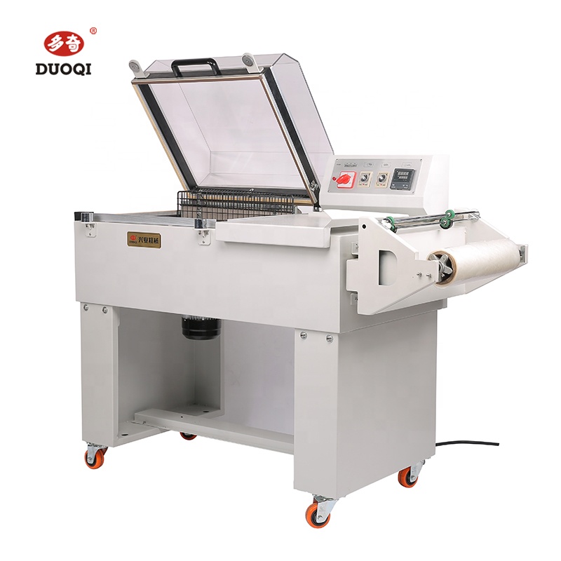 Food Shrink Wrap Packer Sanitizer Bottle Heat Thermal Shrink Horizontal Edge Wrapping Machine Packager