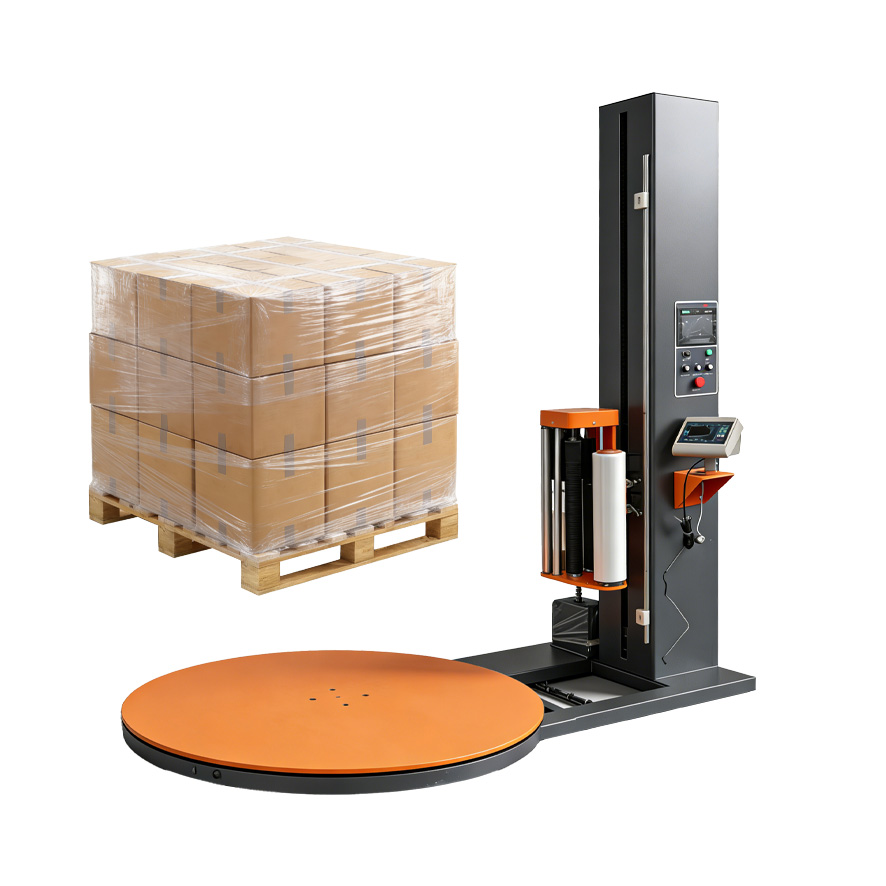 Fully Automatic Turntable Stretch Wrapping Machine Pallet Wrapper Stretch Wrap Wrapping Machine Price