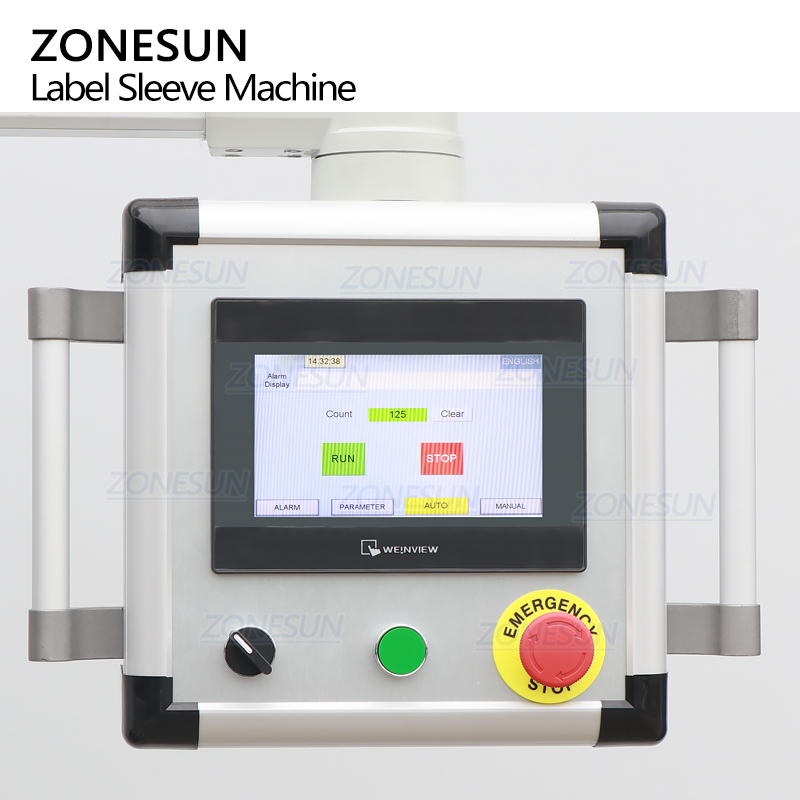 ZONESUN ZS-STB151 Automatic High Speed PVC Film Shrink Sleeve Bottle Label Sleeving Applicator Labeling Machine