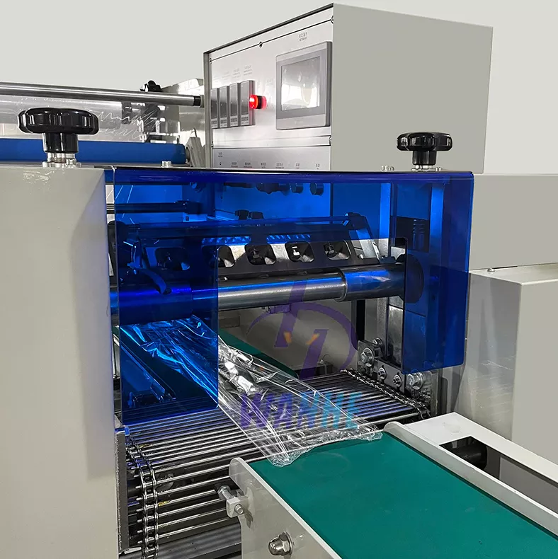 KDS-600 Automatic Heat Shrink Packaging Machine Flow Wrapper /pillow Horizontal Packaging Machine