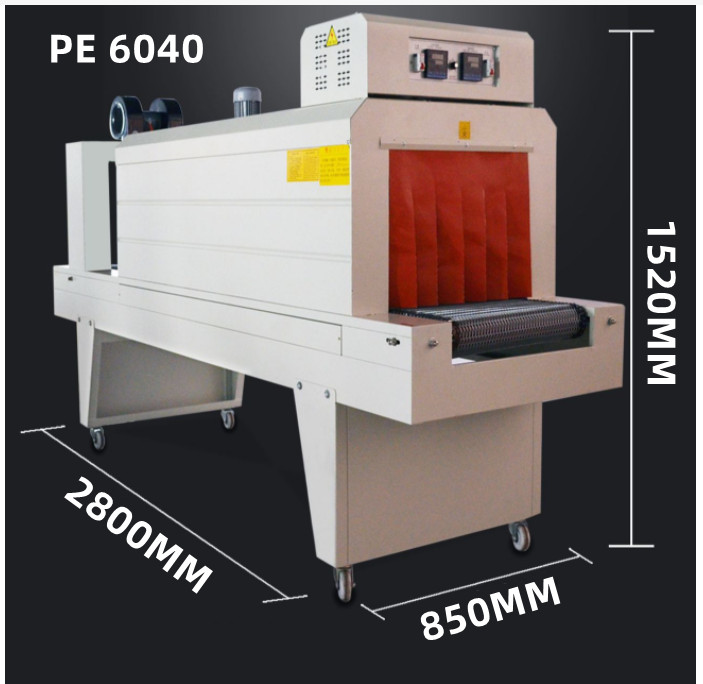Hot Selling Semi-Automatic Shrink Tunnel Wrapping Machine L Sealer for Food Beverage Chemicals-New Condition PLC Components