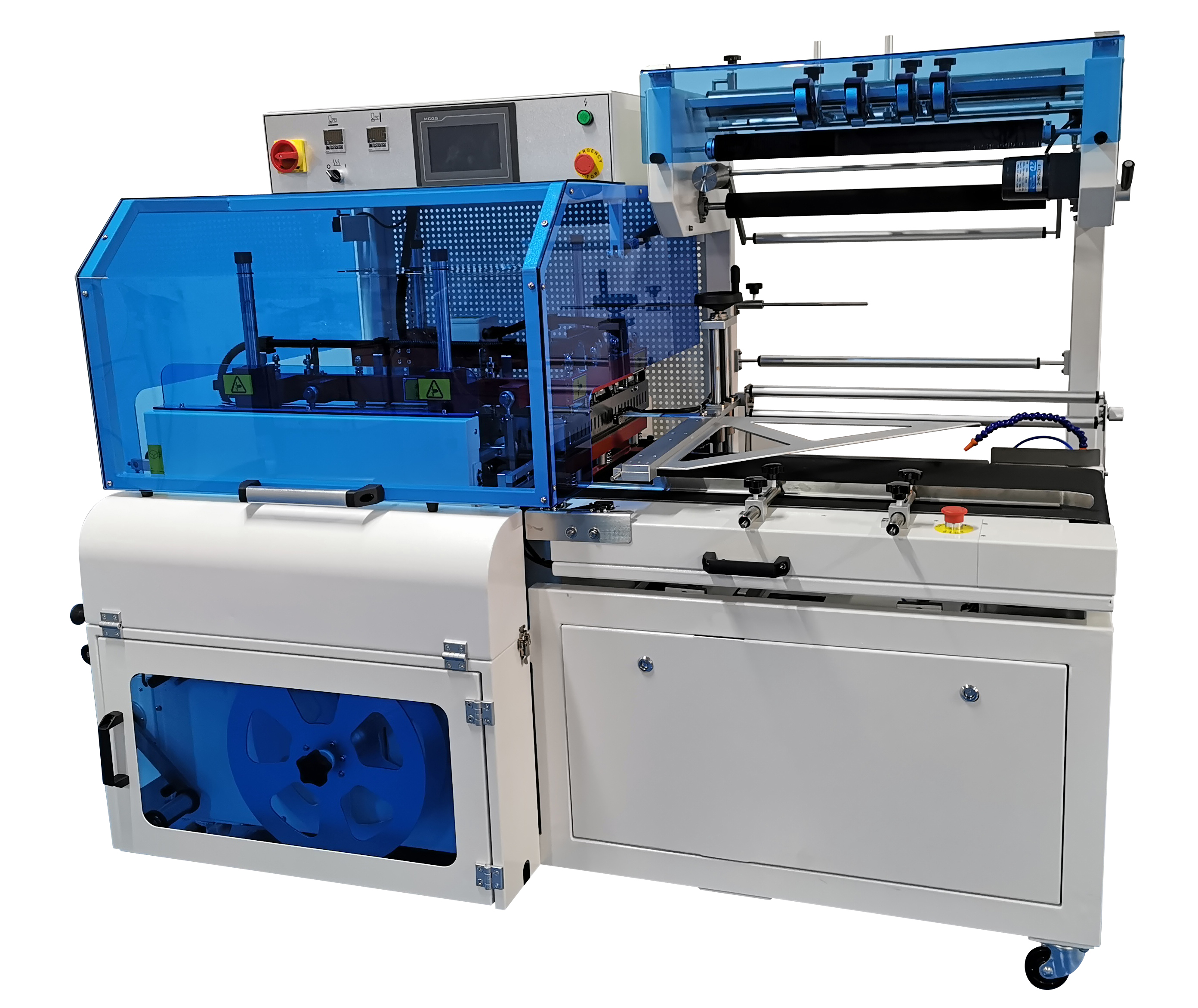 ZFPACK Automatic Shrink Packing Machine Vertical L Sealer Vertical Shrink Wrapping Machine Shrink Packaging Machine