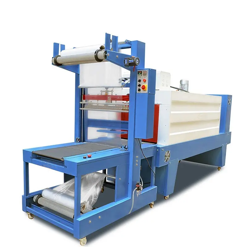 Heat Shrink Sleeve Thermal Shrink Tunnel Wrapping Packaging Machine for Bottle