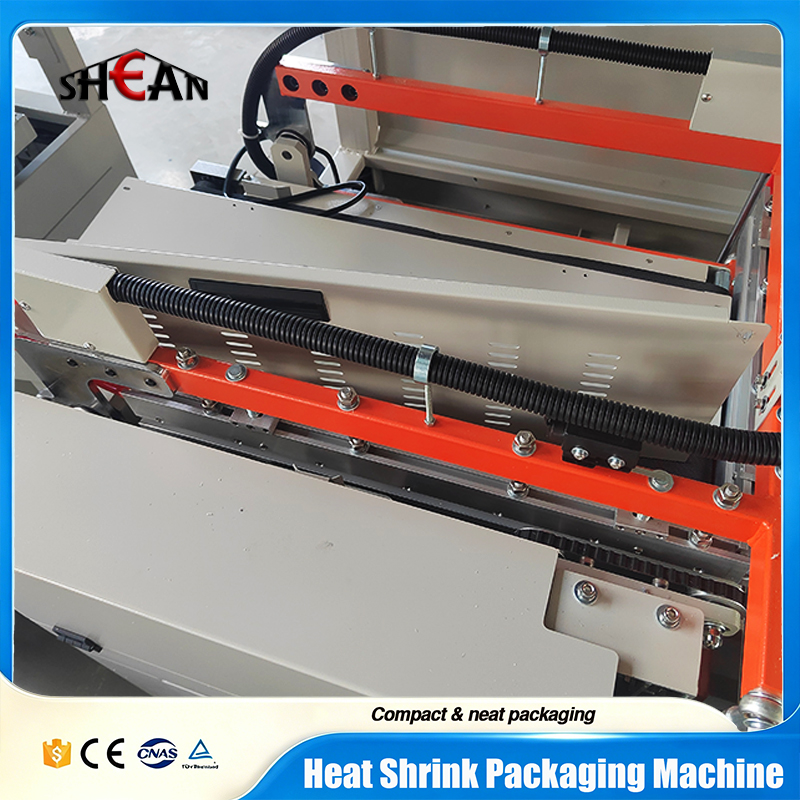 High Efficiency Sleeve Wrapper Jet Heat Shrink Machine For Noodle Pack Biscuit Box Food Tray Disposable Items Shrink Wrap