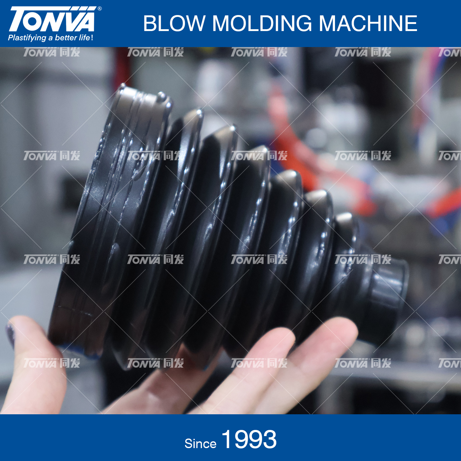 Universal Stretch Over Cv Joint Boot Electric Blow Molding Making Machine
