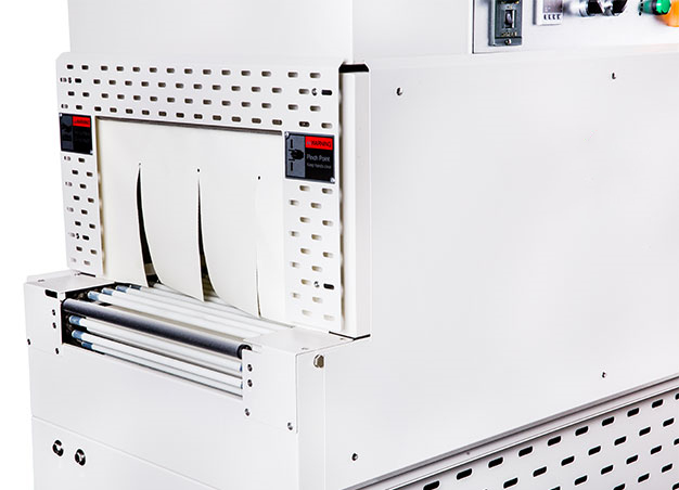 Vertical Automatic Web L Sealer and Heat Shrink Wrapping Machine