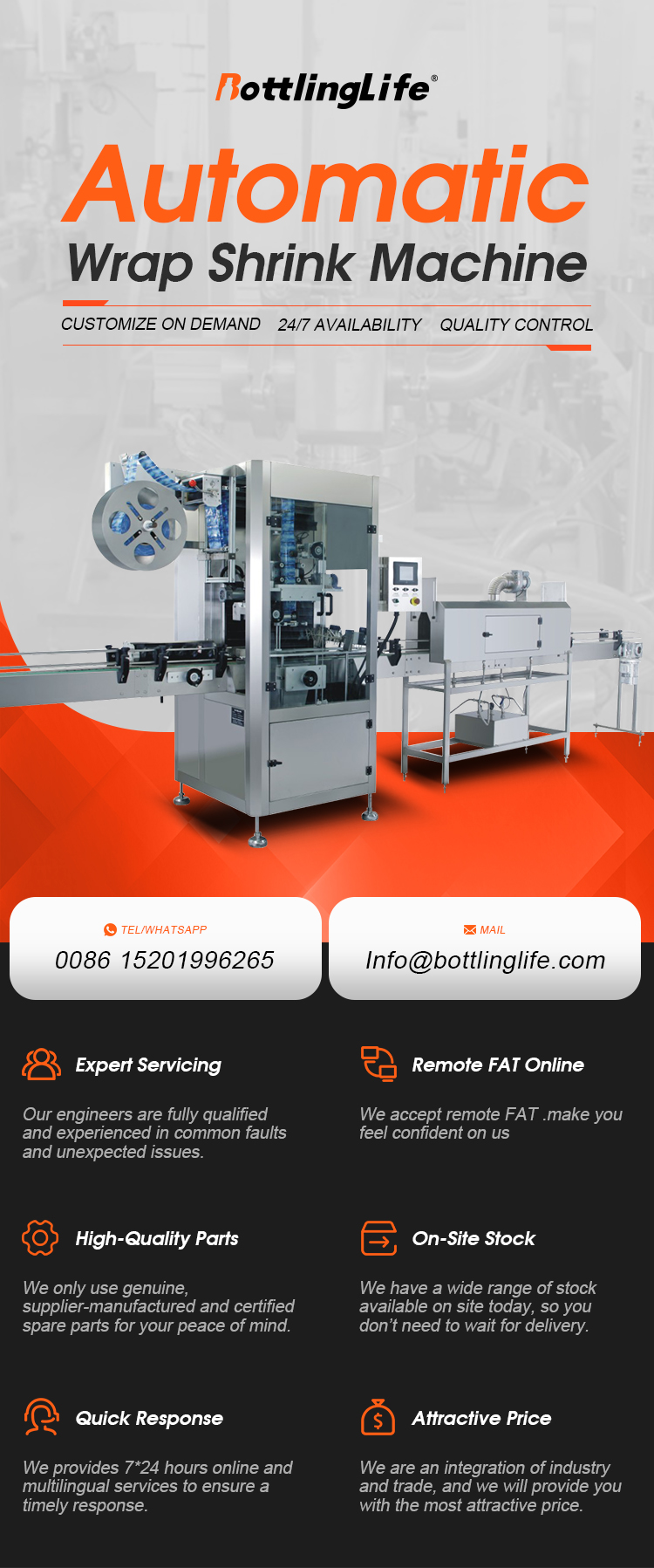 Automatic Shrink Labeling Machine Banner