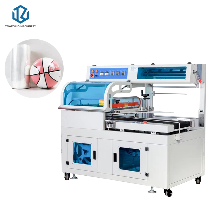 Heat Sleeve Shrink Wrap Food Fomo Trays Heat Shrink Packing Machinery L Bar Sealer Side Sealing Heat Tunnel Shrink