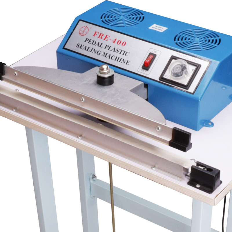LIKANG 400mm Foot Sealing Machine Shrink Film Plastic Bag Packaging Sealer for Plastic Heat Sealing Machine Bag Heat Sealer