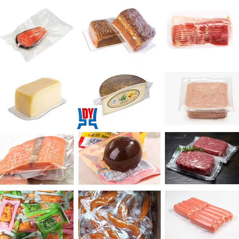 Automatic Stretch Hood Film Vacuum Sealer Machine with Filling Function for Food Packaging Multifunctional Energy Saving
