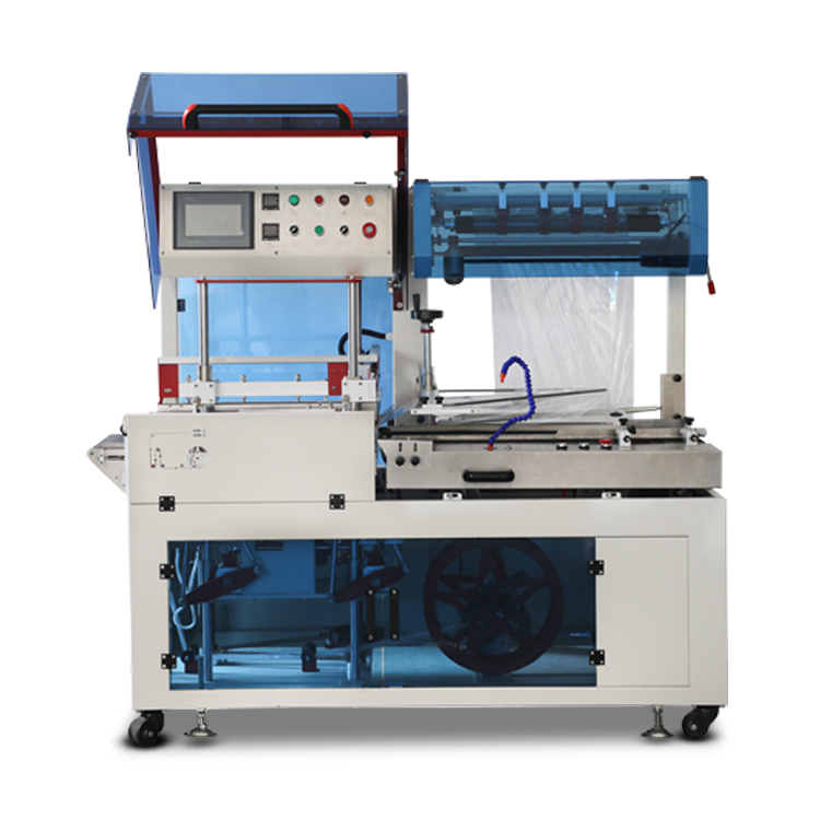 Automatic L Bar Shrink Wrap Packaging Vertical Sealer Shrink Wrapping Heat Tunnel Machine