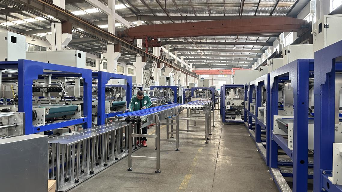 Jinye machinery assembly workshop production floor
