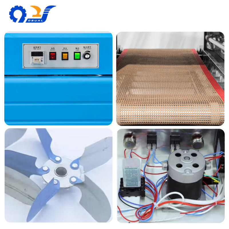 BS-260 Semi Automatic Heat Cosmetic Box Automatic Shrink Wrapping Machine for Bottle