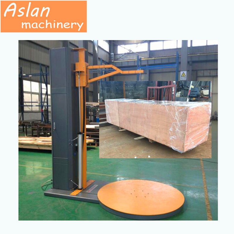 Stretch Film Tire Wrapping Machine Shrink Film Wooden Box Pallet Wrapper Stretch Hood Tray Packaging Machine