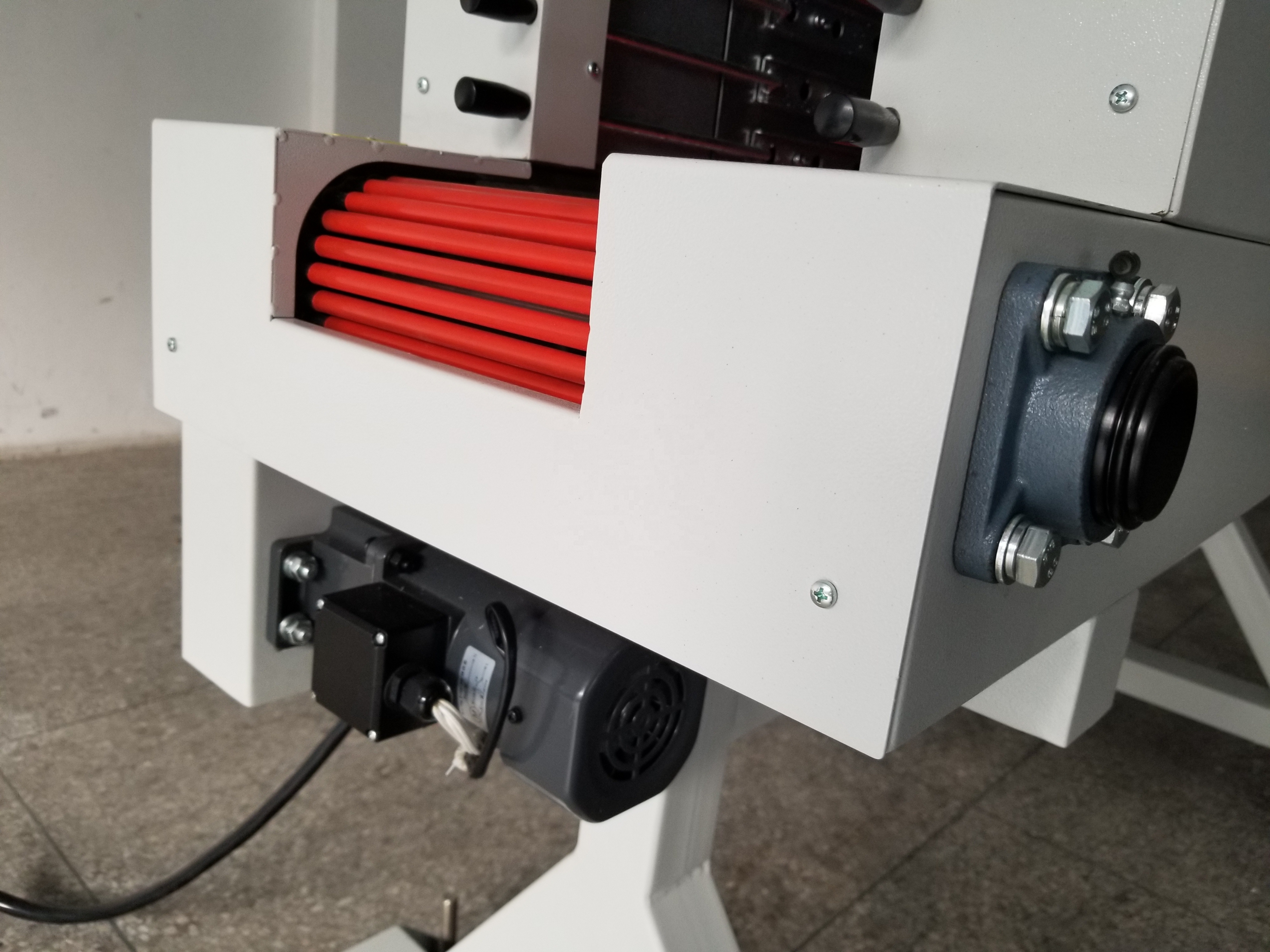 Durable SM-1230 Electric Bottle Sleeve PVC/PE Label Heat Shrink Tunnel Packaging Machine For Sale