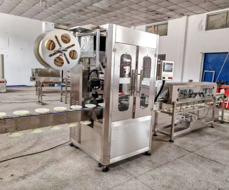 Horizontal Coconut Heat Shrink Wrap Machine Detail 1