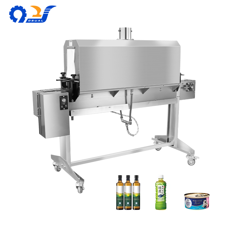 1600A Automatic Shrink Wrapping Continuous System with Adjustable Temperature for Bottles and Jars
