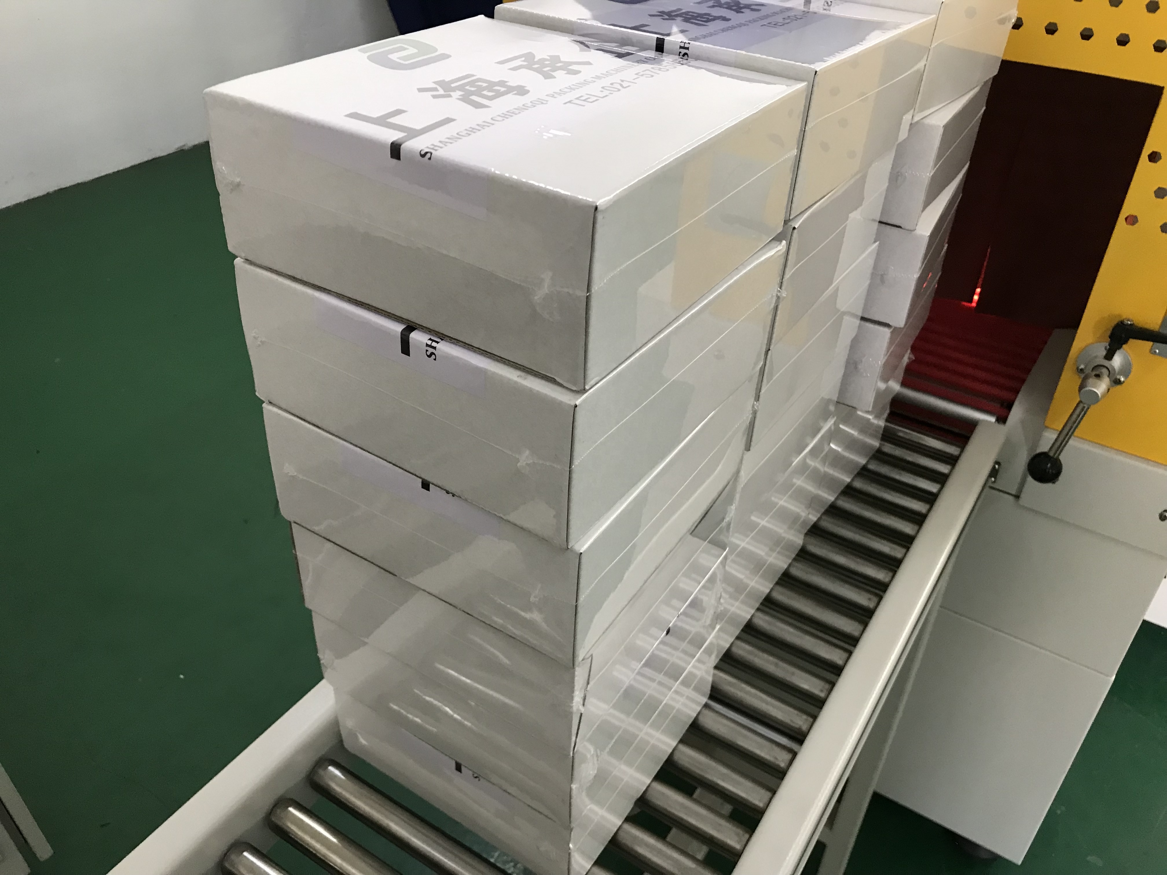 Continuous Motion Servo Rotary Wrapper Shrink Machine