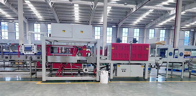 Automatic PE Film Heat Shrink Tunnel Sleeve Wrapping Packing Machine for Cans