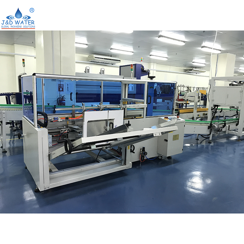 Automatic L Bottled Water Juice Food Plastic PE Film Heat Tunnel Shrink Wrap Package Machine Sleeve Wrapping Packing Carton Case Box Cardboard Wrapper