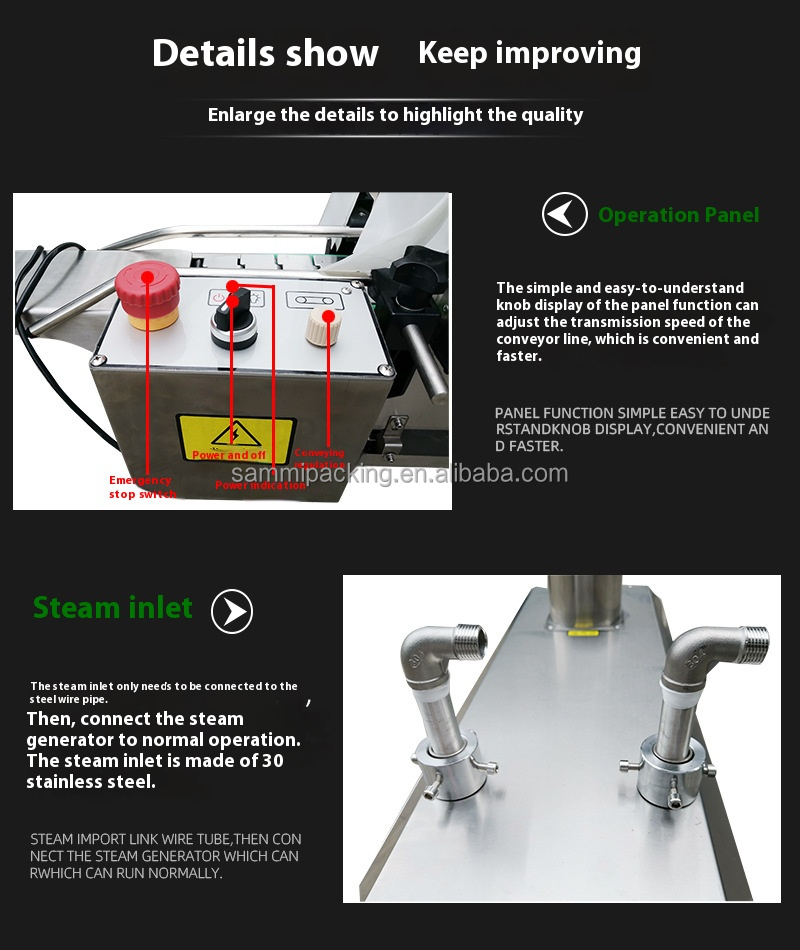 Cheap Hot Steam Shrink Tunnel,PVC Label Heat Shrink Tunnel,Steam Shrink Tunnel Machine