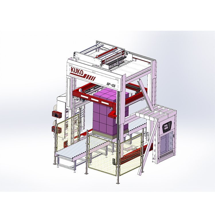 Kuko Cold Stretch Hood Wrapping Machine for Pallet