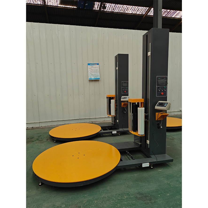 Fully Automatic Turntable Stretch Wrapping Machine Pallet Wrapper Stretch Wrap Wrapping Machine Price