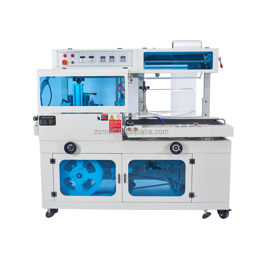 Automatic edge sealing machine side view