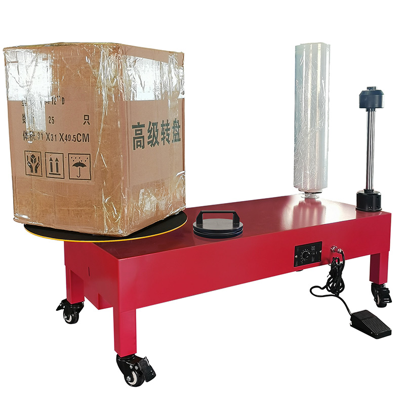 Portable Electric Film Wrapping Machine Carton Pouch Shrink Wrapper For Packaging