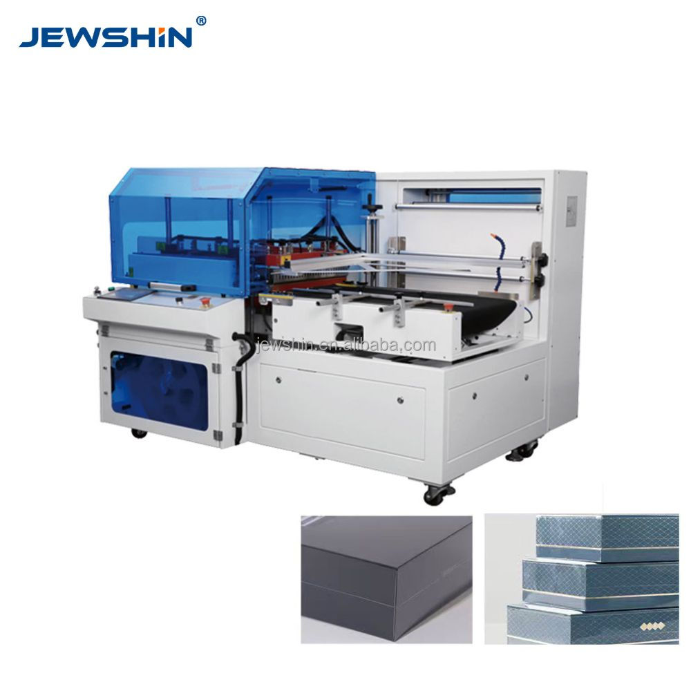 Automatic L-Bar Vertical Shrink Wrapping Machine with Heat Tunnel for Paper Plate Disposable Tableware Food Tray CE Certified