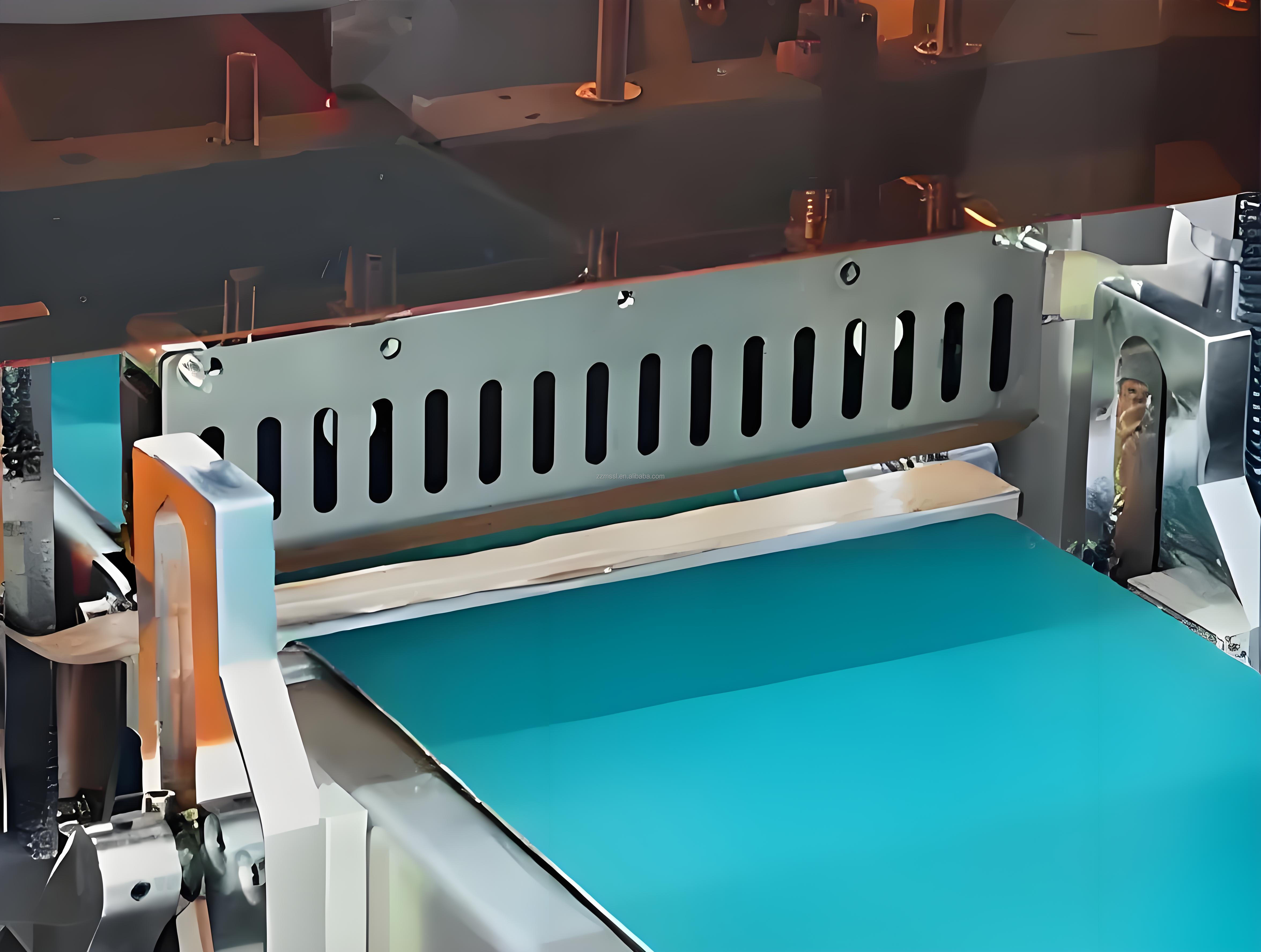 Reciprocating transverse sealing knife seat