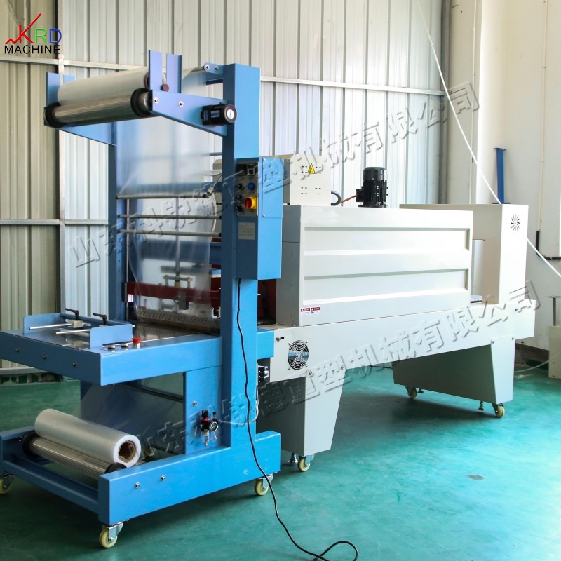 High Quality Automatic PE Film Shrink Sleeve Wrapping Packaging Machine for Fresh Cold Chain Horizontal Film Wrapping Machine