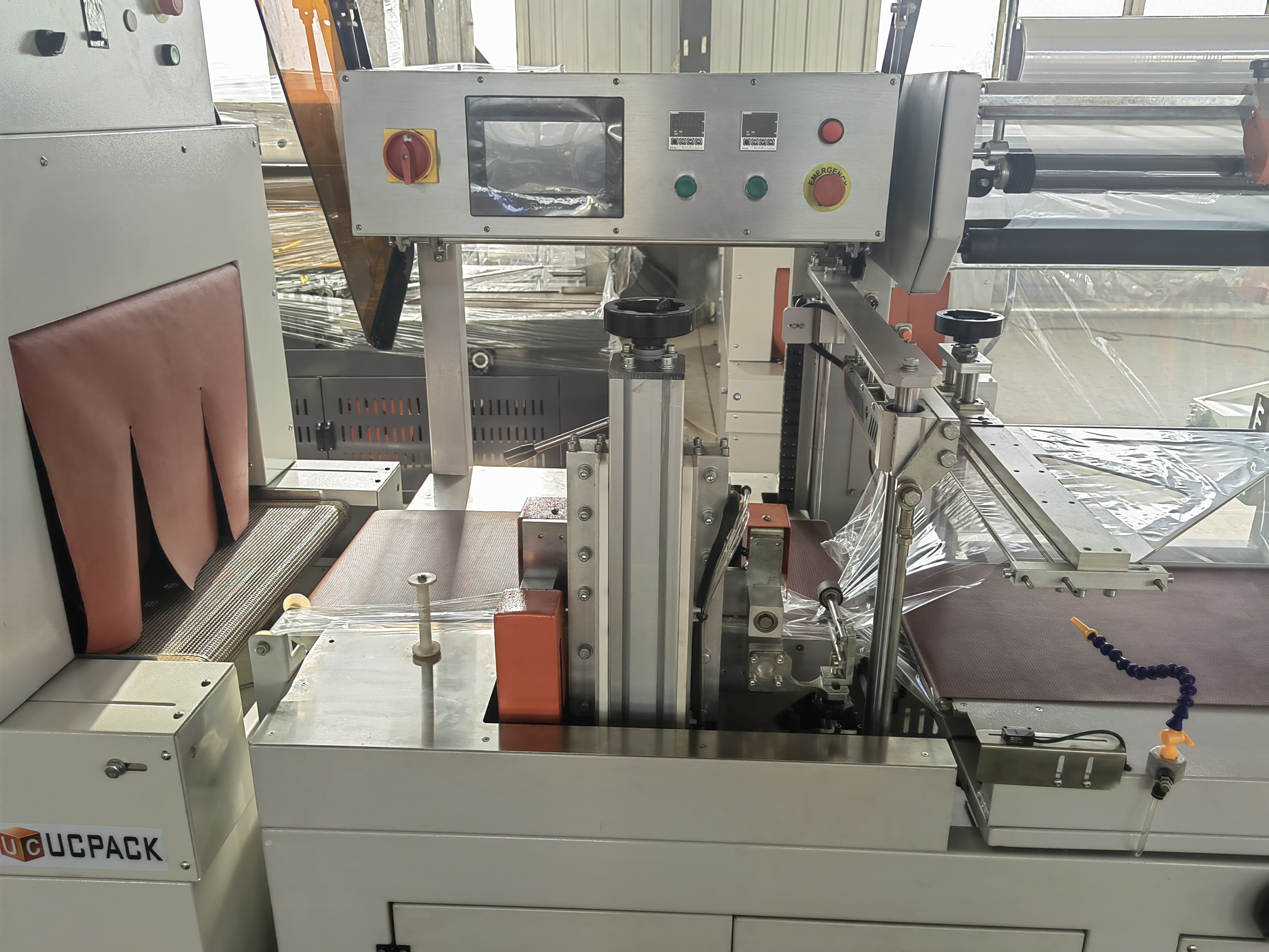 Automatic Carton Box Side Sealer Wrapper Shrink Wrapping Packaging Machine with Heat Tunnel