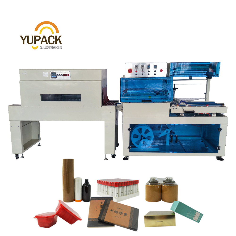 Full Automatic Heat Shrink Packing Machine With Side Sealing L Type Side Cutting Shrink Wrapping Machine
