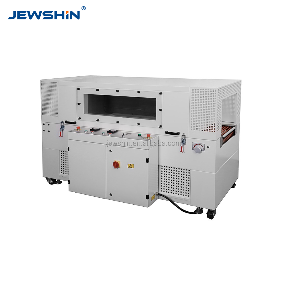 Automatic L-Bar Vertical Shrink Wrapping Machine with Heat Tunnel for Paper Plate Disposable Tableware Food Tray CE Certified