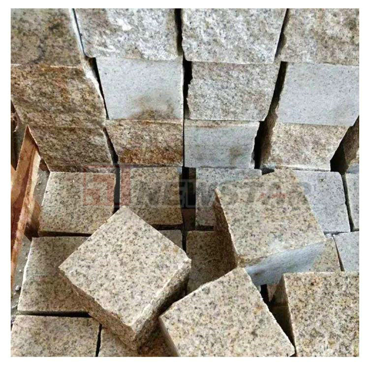 Rustick Granite G682 Building Stone Granite Cobblestone Cubestones