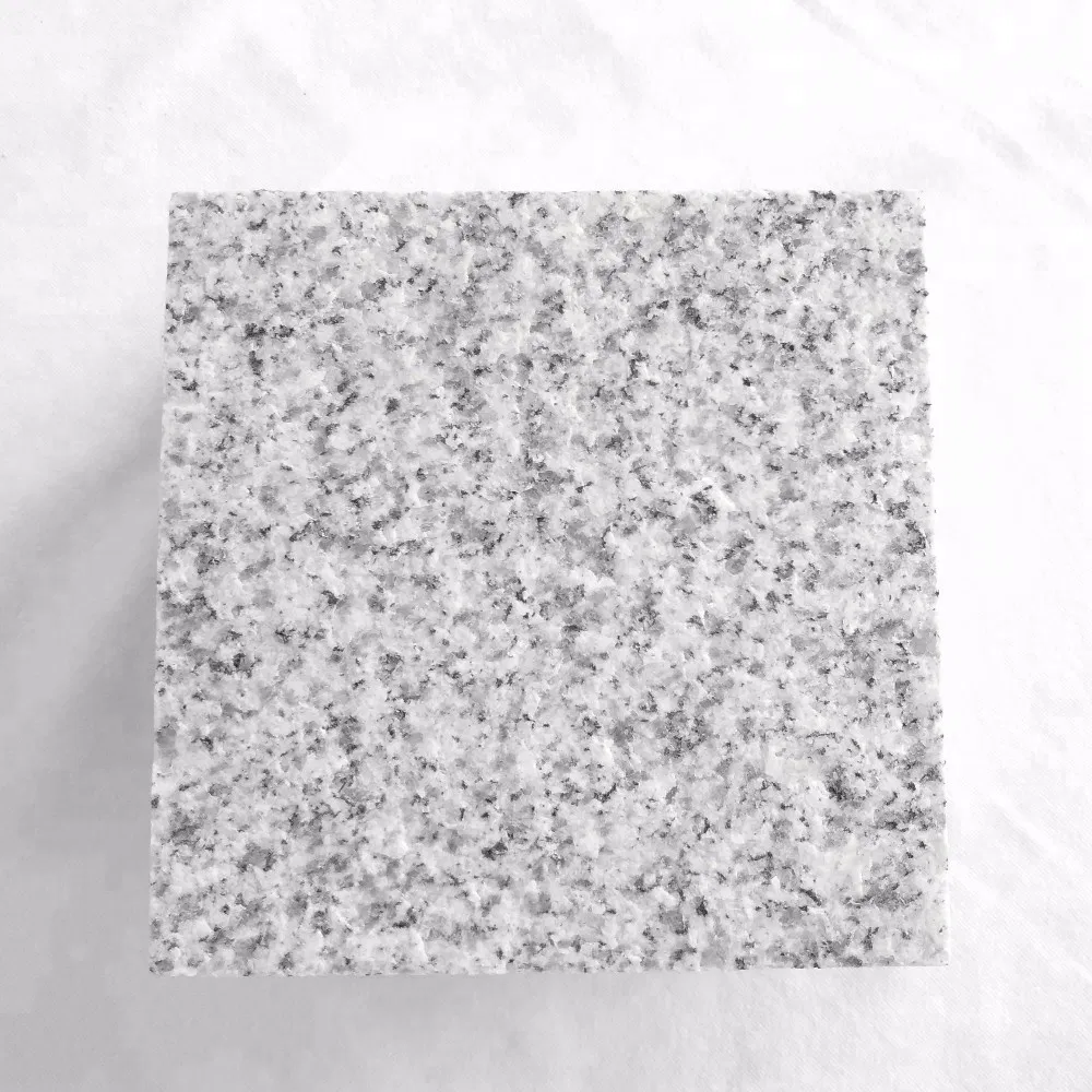 G603 Granite Flamed Cobblestone for Outdoor Paving