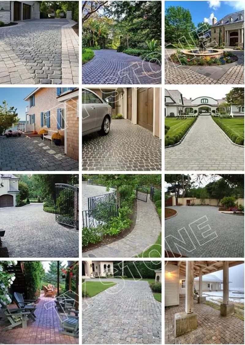 Driveway Cobblestone Detail