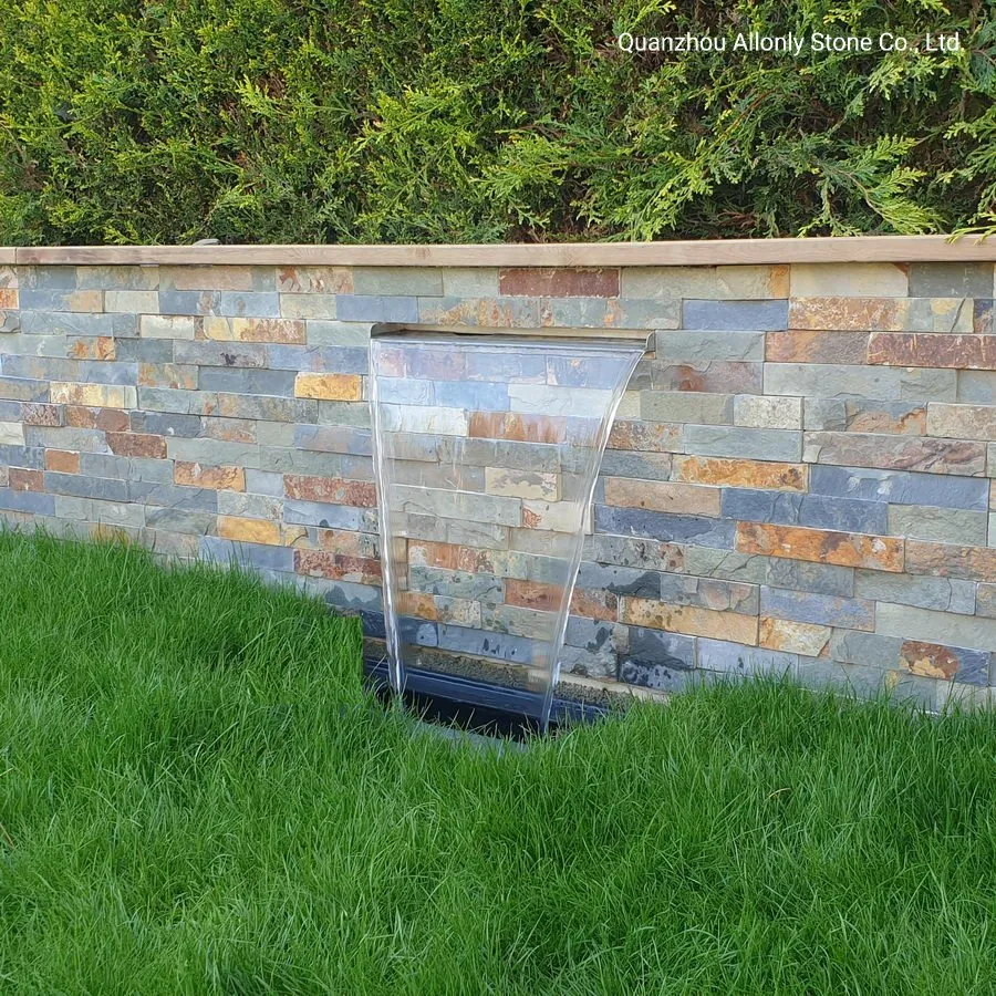 Slate Retaining Wall Design