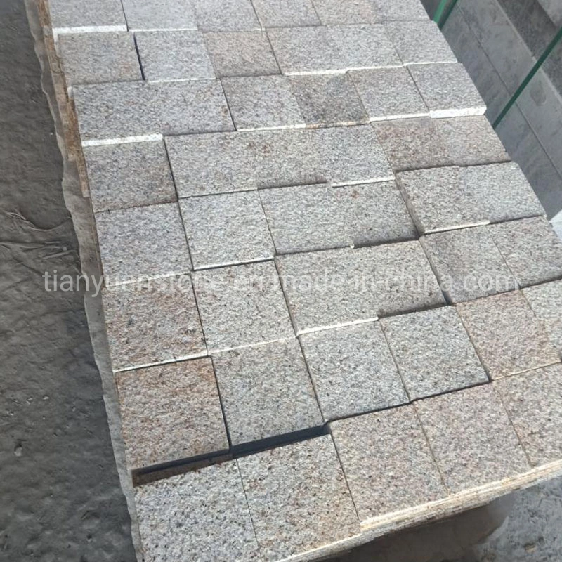 Yellow/Grey/Black/Red Granite Kerbstone/Curbstone/Paving Stone/Cobblestone for Construction Projects