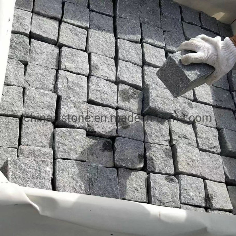 Nature Granite Rustic Golden White Granite Cobblestone