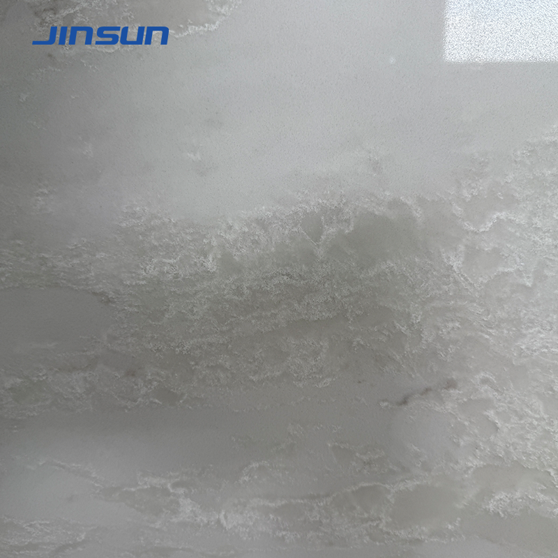 Elegant 2025 Calacatta Quartz Kitchen Island Countertop for Modern Homes