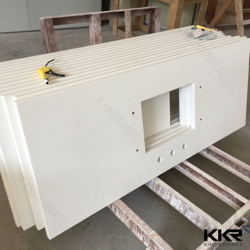 Custom Size Quartz Marble Stone Kitchen Countertops 60inch